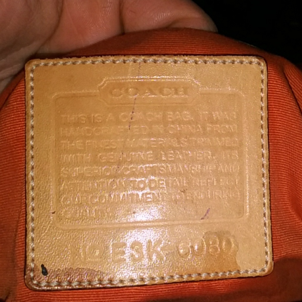 Coach Backpack - image 3